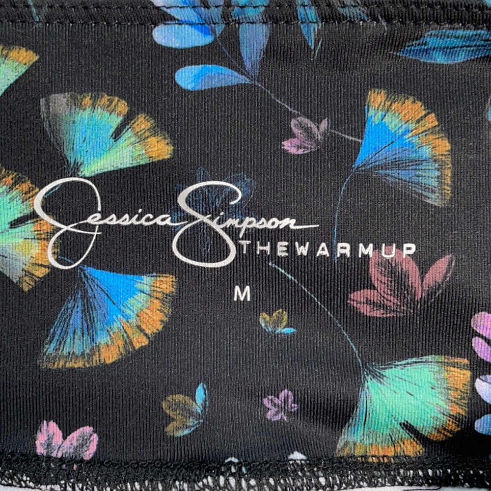 Jessica Simpson The Warmup Floral Pattern Leggings - Picture 10 of 15